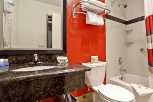 Red Roof Inn - Well Appointed Bathroom