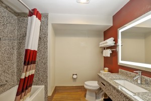 Red Roof Inn - Spacious and Well Appointed Bathroom